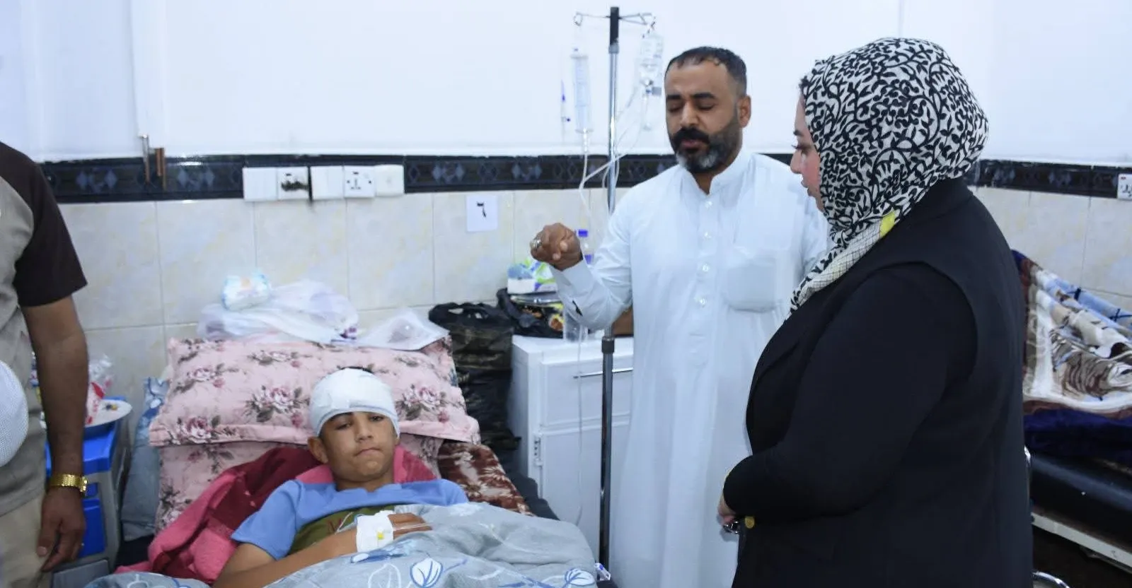 كركوك: القبض على ولي أمر اعتدى على معلمين وتحقيق بحادث سقوط مروحة داخل مركز امتحاني