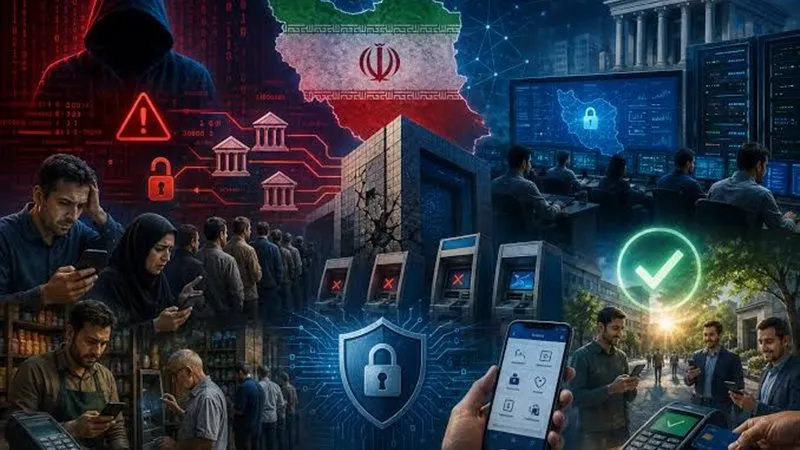 اضطرابات سيبرانية تضرب القطاع المصرفي الإيراني وتعطّل خدمات البطاقات والصرافات