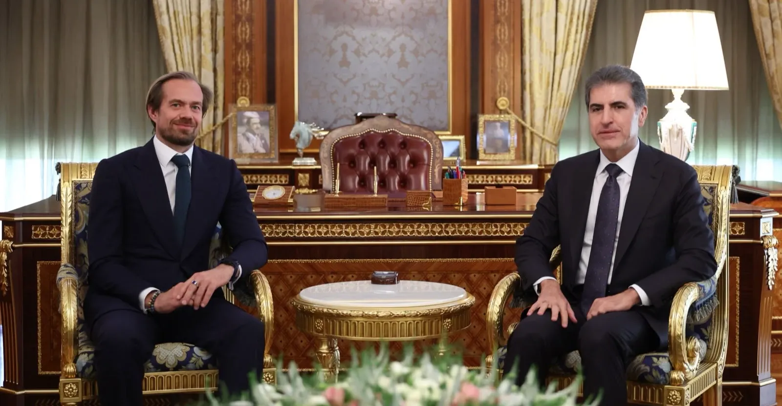 نيجيرفان بارزاني يبحث مع القنصل البريطاني مستقبل العلاقات بين بريطانيا وإقليم كوردستان