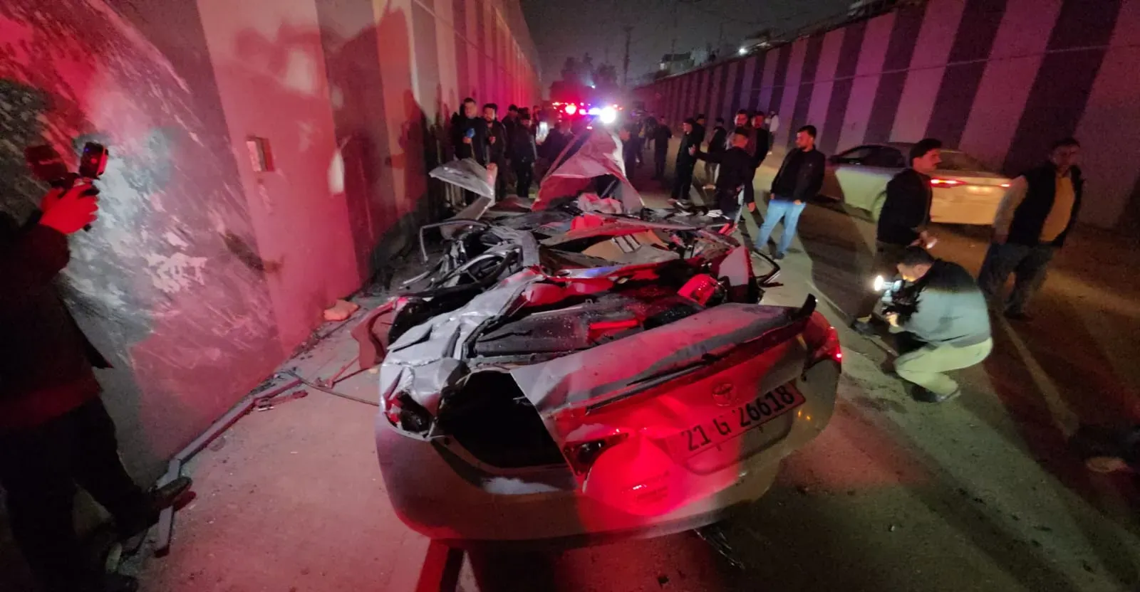 إصابة ثلاثة من عائلة واحدة بحادث دهس متعمد في كركوك