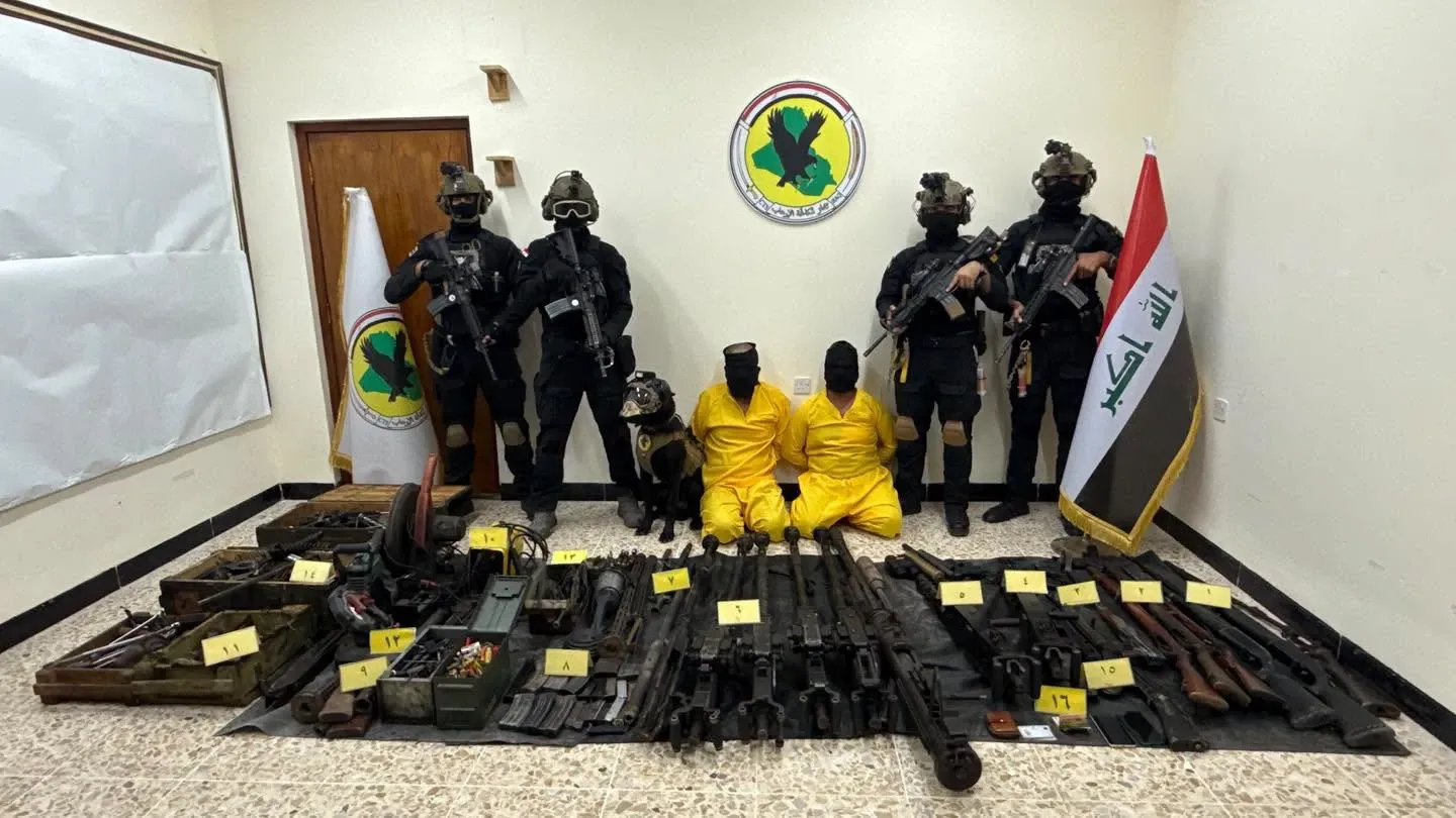 اعتقالات أمنية في الأنبار ونينوى وانتشال جثة غريق في ديالى