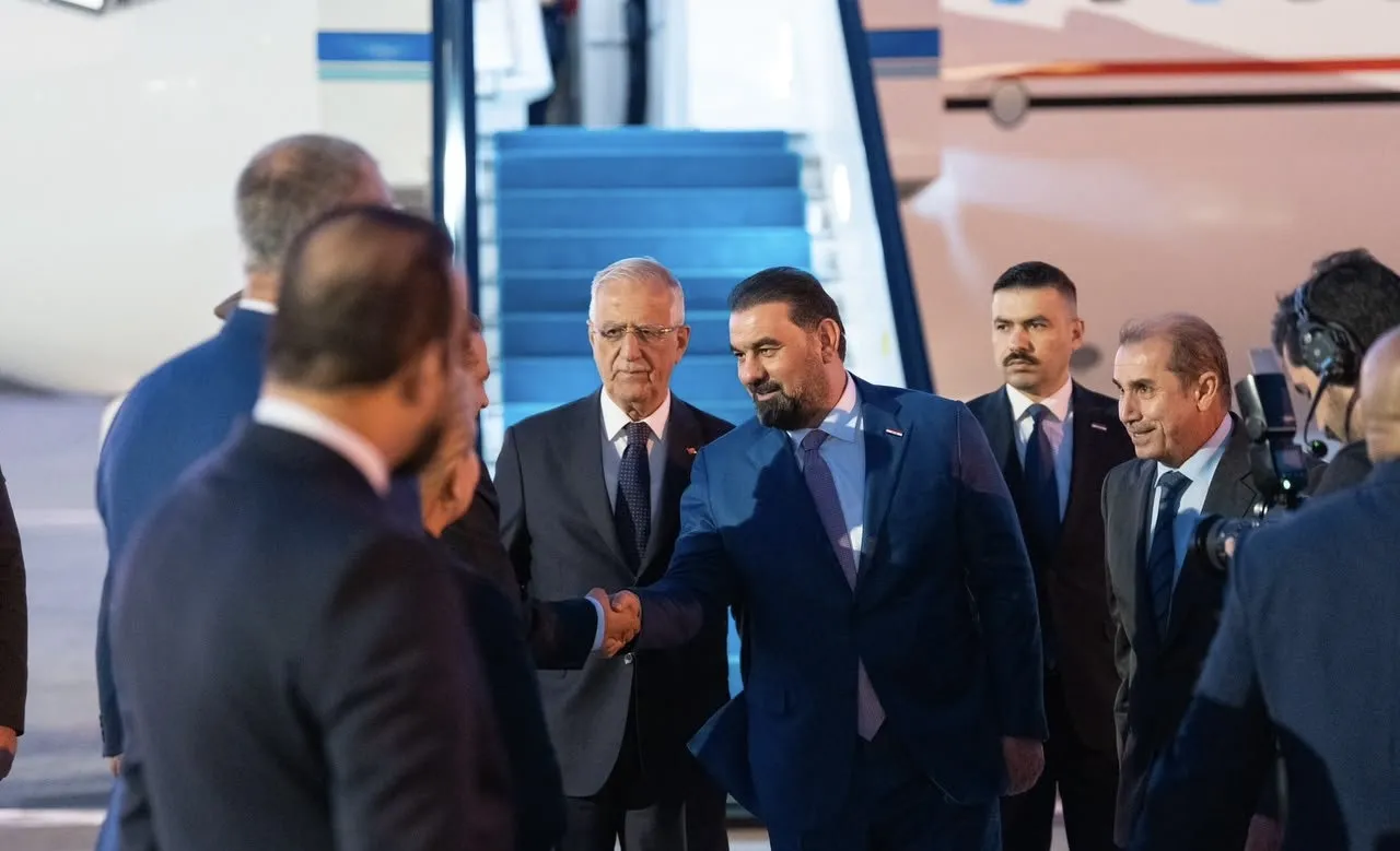 رئيس مجلس النواب هيبت الحلبوسي يصل أنقرة لبحث التعاون بين بغداد وأنقرة