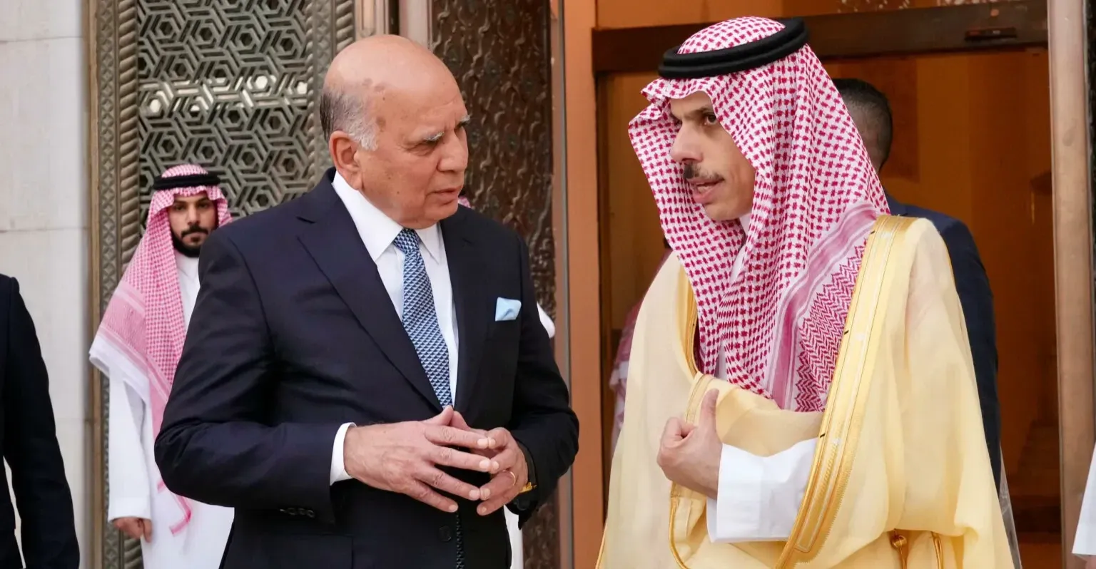 وزيرا خارجية العراق والسعودية يبحثان تطورات المنطقة بعد الهجوم