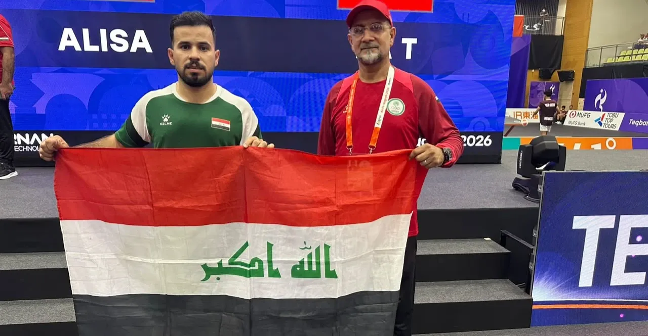 علي جليل يقود العراق إلى نصف نهائي منافسات التيك بول في آسياد ناغويا