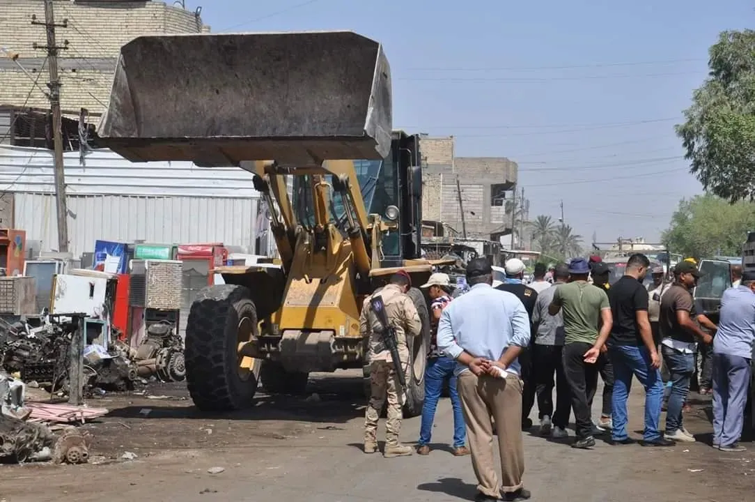 قرار قضائي جديد بشأن التجاوزات على طرق بغداد