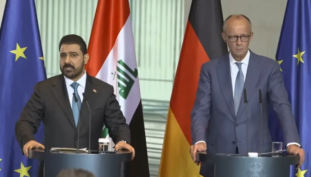 العراق وألمانيا تبحثان أزمة هرمز وتحذيرات السفر